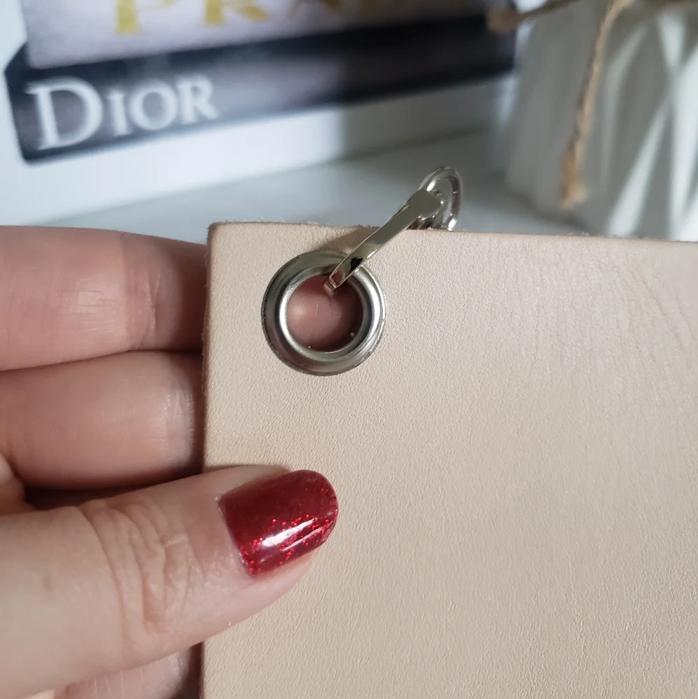 Leather Wallet insert with chain - Picture 8 of 10